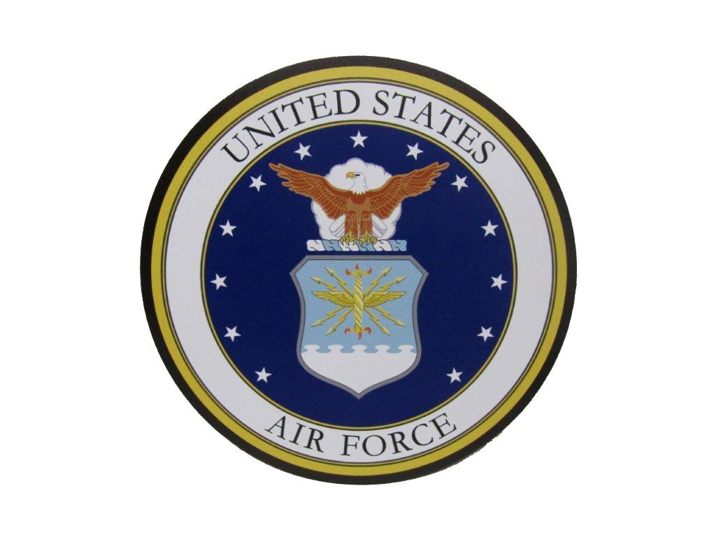 U.S. Air Force USAF Emblem Crest Circular 5&quot; Inch Magnet (Car / Fridge /... - $3.88