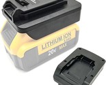 Battery Converter For Dewalt 20V Max Xr Lithium-Ion Battery To Black+Dec... - £25.91 GBP