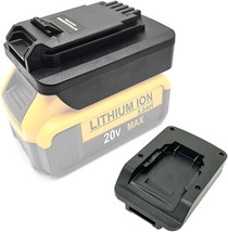 Battery Converter For Dewalt 20V Max Xr Lithium-Ion Battery To Black+Dec... - £25.93 GBP