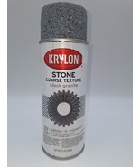 Krylon K18201 Coarse Stone Texture Finish Spray Paint, Black Granite 12 ... - $35.88