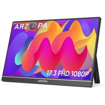 Portable Monitor 17.3 Inch, 1080P Fhd Hdr Ips Kickstand Laptop Computer ... - $298.99