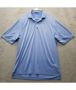 Fairway &amp; Greene Polo Shirt Mens Medium Multi Striped Stretch Golf Perfo... - $324.13 MXN