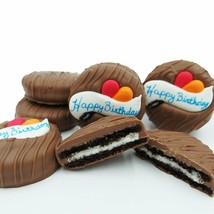 Philadelphia Candies Milk Chocolate Covered OREO® Cookies, Happy Birthday Gift - £11.82 GBP