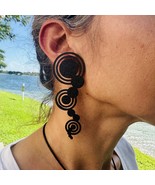 Elegant UFO Crop Circle-Inspired Earrings for Women - $16.90