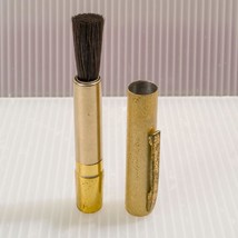 Gold Tone Pocket Dust Brush for Camera Lens Kit Bag - £29.17 GBP