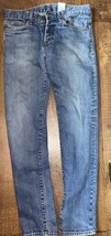 H&amp;M Denim Men&#39;s Slim Low Waist Blue Jeans Cotton Blend Size 30/32 - £18.88 GBP