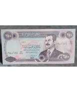 250 Iraqi Dinars Note Dinar Central Bank of Iraq with Saddam Hussein&#39;s p... - $4.99