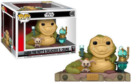 Star Wars 40th ROTJ Jabba &amp; Salacious B. Crumb POP! Movie Moment #611 FUNKO NIB - £32.75 GBP