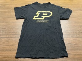 Purdue Boilermakers Soccer Men’s Black T-Shirt - Small - £9.43 GBP