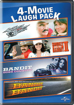 4-movie Burt Reynolds Smokey &amp; the Bandit  Smokey and the Bandit II + Sealed ppd - £6.24 GBP