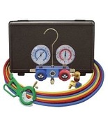 Mastercool R12/R134a DUAL ALUMINUM MANIFOLD W/ 3 IN 1 CAN TAP - €281,89 EUR