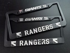 Set of 2 - New York Giants / Rangers Car License Plate Frames Auto Parts Decor - £20.19 GBP+