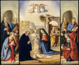 12327.Decoration POSTER.Room interior wall art.Nativity Renaissance pain... - $23.97 CAD+