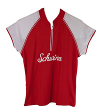 Schwinn Womens Cycling Jersey Red Size Large Short Sleeve - $376.98 MXN