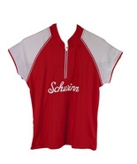 Schwinn Womens Cycling Jersey Red Size Large Short Sleeve - $376.98 MXN