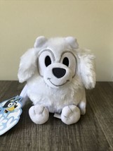 Lila Maltese Bluey Friends Plush TV Dog Cartoon 6&quot; Stuffed Animal Toy White Pup - £21.57 GBP