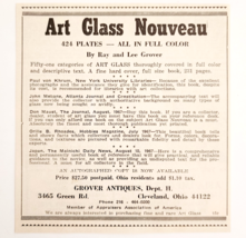 1967 Grover Antiques Store Advertisement Art Glass Nouveau Cleveland Ohi... - $19.99