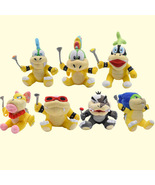 Super Mario Bros Koopalings Ludwig Koopa 7&quot; Plush Toy Bowser Stuffed Ani... - £15.23 GBP