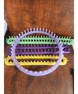 Knitting Loom Lot of 4 Plastic Round Long Craft Crafting Beanie Scarf - $285.72 MXN