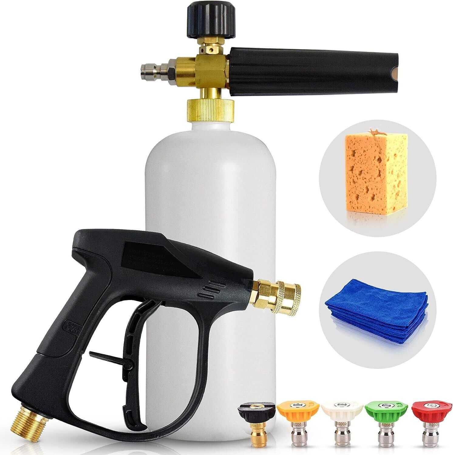 Primary image for Foam Cannon Foam Lance Pressure Washer Mega Set for Cars NEW
