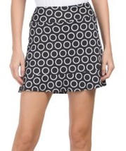 Nwt Ladies Golftini Black &amp; White Infinity Ruffle Hem Knit Golf Skort - S &amp; M - £39.10 GBP