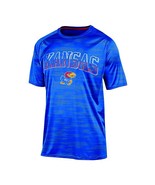 NWT NCAA Kansas Jayhawks Men&#39;s Medium Blue Tee Shirt - $364.83 MXN