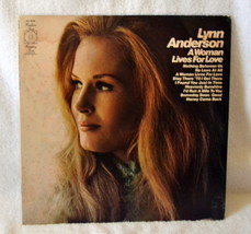 Lp, Lynn Anderson, A Woman Lives For Love, Vintage LP, vintage records - $8.85
