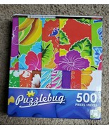 NEW PuzzleBug 500 piece puzzle Colorful Sarongs for Sale 18.5inx11in 550... - €4,90 EUR