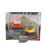 Minecraft Earth Boost Mini Figures 2 Boost Minis Pigging Out Pig Undying... - £10.06 GBP