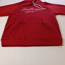 HB Sports Headbanger Sports Men's Red Drawstring Hoodie Pullover Sweatshirt XL image 8