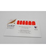 Color Street Dry Nail Polish Strips High Voltage Solid Color FMN011 - $10.99