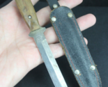 Vintage Hoffritz Hunting Knife New York Germany sheath Skinner OLD Hunte... - $59.99
