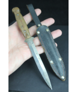 Vintage Hoffritz Hunting Knife New York Germany sheath Skinner OLD Hunte... - £46.98 GBP
