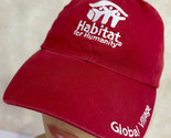 Habitat For Humanity Global Village Strapback Baseball Cap Hat - $13.48