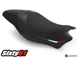 Seat Cover for Ducati Monster 821 1200, 2017-2019 2020 2021 Black Luimoto Rider - £156.76 GBP