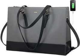 Women&#39;s Tote Bag LOVEVOOK Laptop Bag 15.6 Inch Large Handbag Shoulder Bag Purse  - £71.21 GBP