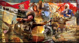 Age of Empires IV Poster Video Game Art Print Size 11x17&quot; 24x36&quot; 27x40&quot; ... - £8.56 GBP+