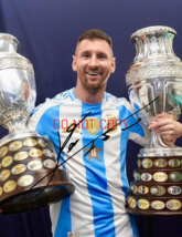 Lionel Messi Autographed Signed 8x10 Glossy Photo *REPRINT* Man Cave Free Ship - $16.99