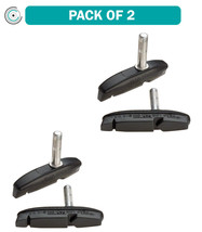 2 Pack Kool-Stop Eagle Claw II Cantilever Brake Pad Smooth Post Black Co... - $37.99