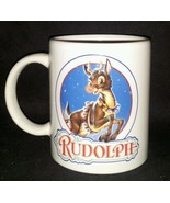 Vintage 1993 Applause Rudolph the Red Nosed Reindeer Christmas Coffee Mu... - £23.69 GBP