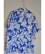 NWT Hilo Hattie Short Sleeve Hawaiian Button Up Short Sleeve Floral Shir... - $466.14 MXN