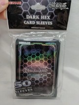 Konami Yugioh Dark Hex Card Sleeves 50 Pack - $8.90