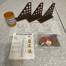 Vtg 1980 Jackpot Yahtzee Board Game ES Lowe Milton Bradley Replacement P... - $9.74