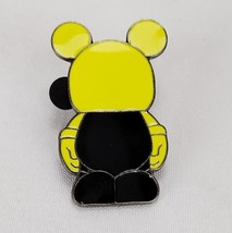 Disney Pin 2012 Vinylmation Jr Yellow &amp; Black Mickey - £5.53 GBP