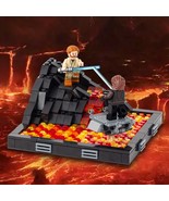 314pcs Star Wars Duel on Mustafar Obi-Wan vs Anakin Minifigures Building... - $533.63 MXN