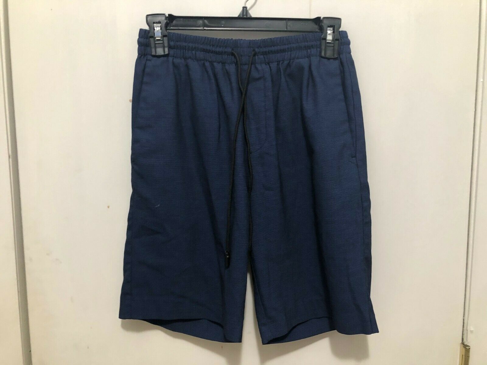 Zara Men&#39;s Drawstring Shorts SZ Small Inseam 8.5&quot; Elastic Waistband - $12.86