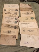LOT OF 15 OLD POSTCARDS  1870s TO 1930S - £11.95 GBP