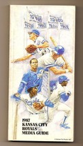 1987 Kansas City Royals Media Guide MLB Baseball - £19.27 GBP