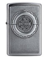 Rare Retired 2002 Harley Davidson Tire Engine Surprise Zippo Lighter - $110.63 CAD