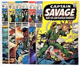 Captain Savage - 6 Issues Published By Marvel Comics - CO5 - £36.61 GBP